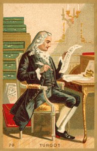 Anne-Robert-Jacques Turgot, French Economist and Statesman by French School